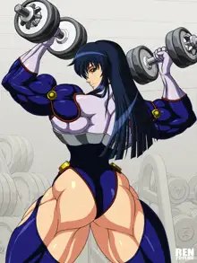 mighty cosplay muscle girl 2, 日本語