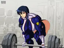 mighty cosplay muscle girl 2, 日本語