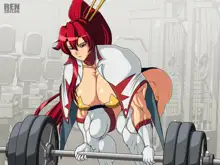 mighty cosplay muscle girl 2, 日本語