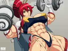 mighty cosplay muscle girl 2, 日本語