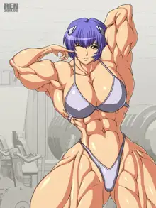 mighty cosplay muscle girl 2, 日本語