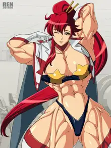 mighty cosplay muscle girl 2, 日本語