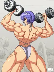 mighty cosplay muscle girl 2, 日本語