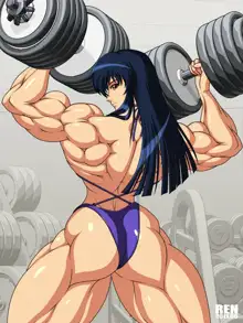 mighty cosplay muscle girl 2, 日本語