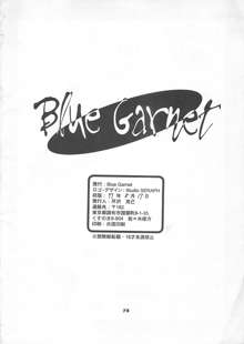 Blue Garnet Vol.4 禁区, 日本語