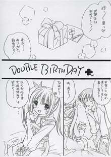 DOUBLE BIRTHDAY, 日本語