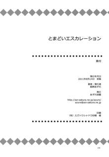 とまどいエスカレーション, 日本語