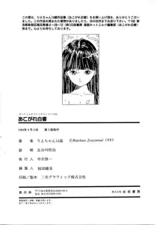 あこがれ白書, 日本語