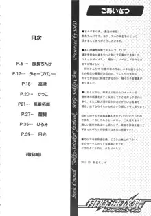 排除速攻帳, 日本語