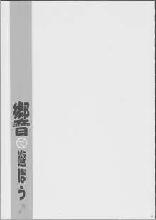 響で遊ぼう♪, 日本語