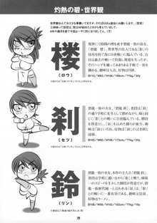 灼熱の碧, 日本語