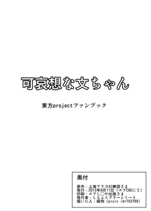 可哀想な文ちゃん, 日本語