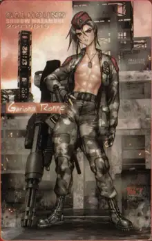 Masamune Shirow - Galhound - Gun and Action 2nd Series 9, 日本語