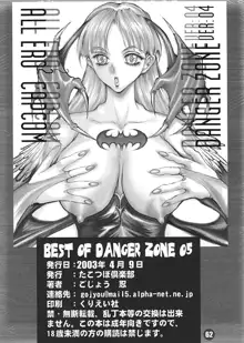 BEST OF DANGER ZONE 05, 日本語