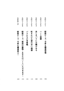 怪盗ローズ あなたのハートいただきます, 日本語