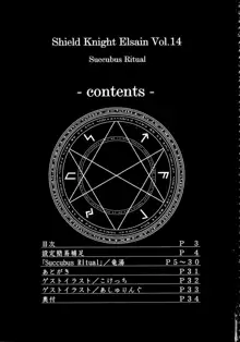 煌盾装騎エルセイン Vol.14 SuccubusRitual, 日本語