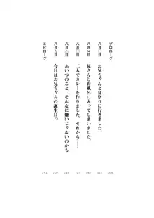 いもうとダイアリー はぁれむばけ～しょん, 日本語