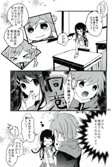 苗木と舞園さんが付き合ってる前提の漫画, 日本語