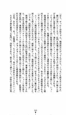 魔法少女沙枝, 日本語