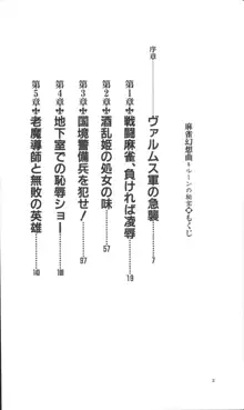 麻雀幻想曲 ルーンの秘宝, 日本語