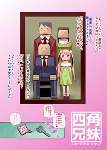 四角兄妹～ちょっとだけ角ばった世界のおはなし～, 日本語