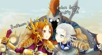 Leona x Pantheon x Diana, 日本語