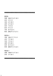 極楽総集編, 日本語