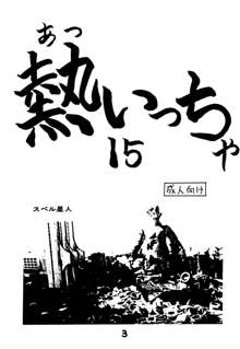 あついっちゃ15, 日本語