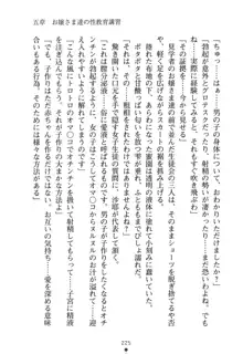 僕とお嬢さまの性教育, 日本語