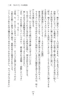 僕とお嬢さまの性教育, 日本語