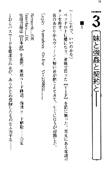 アスモデウス・オンライン -ファンタジー空間で兄は妹を孕ませる-, 日本語