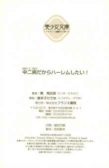 中二病だからハーレムしたい!： 同級生はみんな妄想系, 日本語