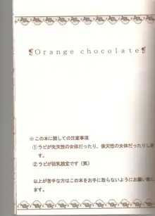 Orange Chocolate, 日本語