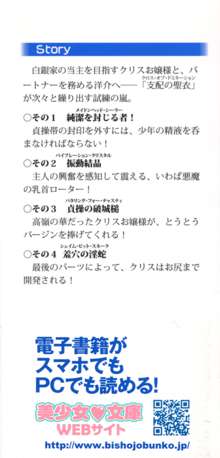 白銀のお嬢様と支配の聖衣, 日本語