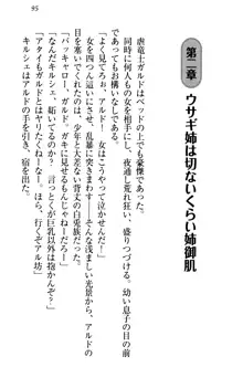 俺の聖剣をヌイてみろ！ 勇者と魔女と姉ウサギ, 日本語