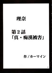 理奈痴漢被害, 日本語