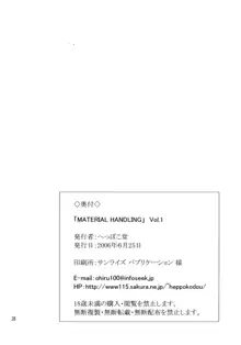 MATERIAL HANDLING Vol.1, 日本語