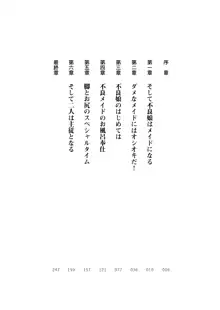 不良娘がエッチな従順メイドに変わるまで ご主人様のエロレッスン, 日本語