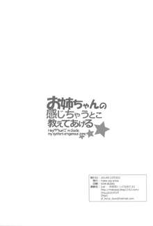 お姉ちゃんの感じちゃうとこ教えてあげる☆, 日本語