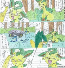 Leafeon X Quilava, 日本語