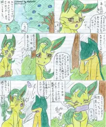 Leafeon X Quilava, 日本語