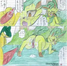 Leafeon X Quilava, 日本語