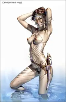 Hajime Sorayama Pin-Up Artwork, 日本語