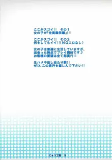 おいでませ!!自由風俗幻想郷2泊3日の旅 皐月, 日本語