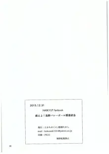 燃えよ!烏野バレーボール親善試合, 日本語