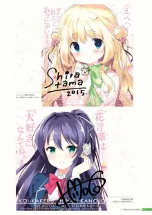 恋×シンアイ彼女 ビジュアルファンブック, 日本語