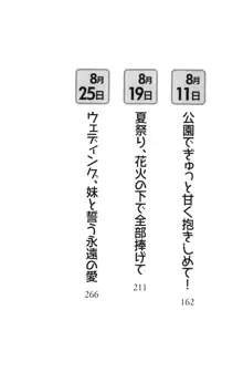 妹とあまいちゃ!, 日本語