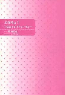 どれちょ！ 生徒会ドレイちょーきょー, 日本語