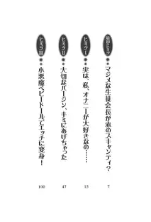 ナイショの生徒会長 放課後はキミの下着モデル♥, 日本語