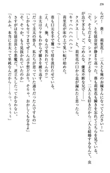 甘えんぼツンな生徒会長と巨乳小悪魔のW妹が俺を婿取りバトル中, 日本語